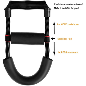 Entraîneur de bras et de taille avec poignée, réglable, exercices pour les avant-bras et les poignets, équipement de renforcement de la force, durable, léger - Product Image 2