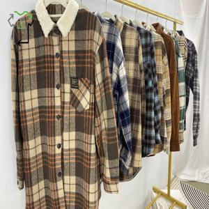 Chemises <span class=keywords><strong>d</strong></span>'<span class=keywords><strong>occasion</strong></span> en gros, chemises de seconde main, styles variés, doublure <span class=keywords><strong>d</strong></span>'hiver mixte, vêtements pour hommes et femmes, polyester/coton, haute qualité - Product Image 1