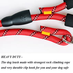 Laisse pour chien en nylon en gros, style simple et tendance, corde souple et durable, laisse réfléchissante pour chien - Product Image 5