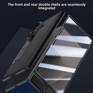 เคสโทรศัพท์มือถือ Samsung Fold7 พร้อมบานพับแม่เหล็กป้องกันการตกกระแทก สายรัดยึด และฝาครอบป้องกันหน้าจอพับได้ของ Samsung - Product Image 3