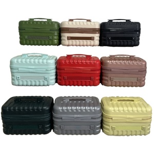 Juego <span class=keywords><strong>de</strong></span> <span class=keywords><strong>Maletas</strong></span> <span class=keywords><strong>de</strong></span> Viaje Pequeñas <span class=keywords><strong>de</strong></span> Alta Calidad, Estilo Nacional, con Cubierta <span class=keywords><strong>de</strong></span> Fibra ABS, <span class=keywords><strong>de</strong></span> 12-14 Pulgadas, para <span class=keywords><strong>Maquillaje</strong></span> y Cosméticos - Product Image 2