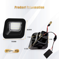 Nouveau produit d'éclairage de voiture pour Dodge Ram 2003 2010 1500 2500 3500 LED éclairage de plaque d'immatriculation