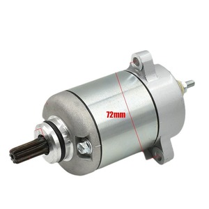 มอเตอร์สตาร์ทมอเตอร์ไซค์ 12V 1.24Nm แปรงถ่าน สำหรับอะไหล่มอเตอร์ไซค์ KYMCO - Product Image 2