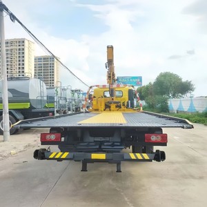 Camion de dépannage multifonction 4x2 avec moteur diesel Cummins Foton Ollin 3 tonnes 5 tonnes avec grue à flèche à vendre - Product Image 4