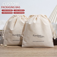 Sac en toile de coton à cordon de serrage, écologique, réutilisable, durable, de qualité supérieure, personnalisé, pour les achats, l'emballage, les voyages, les cadeaux promotionnels