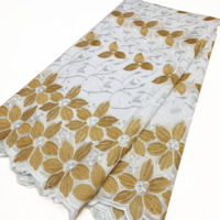 NI.AI Guipure Cordon Dentelle Africain Coton Dentelle Tissu Broderie Suisse Coton Dentelle Tissu