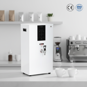 เครื่องทำน้ำร้อนสแตนเลสแบบต่อเนื่องไฟฟ้ากำลังสูงสำหรับร้านชานมไข่มุก - Product Image 1