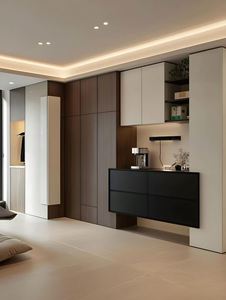 Conception de cuisine modulaire moderne 2025, écologique, en bois massif, source d'usine directe pour divers espaces - Product Image 4