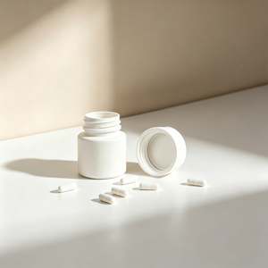 Bouteilles de médicaments en HDPE blanc de 40 cm³, contenants vides pour pilules, capsules de vitamines, emballages de compléments alimentaires avec bouchon à sécurité enfant - Product Image 5
