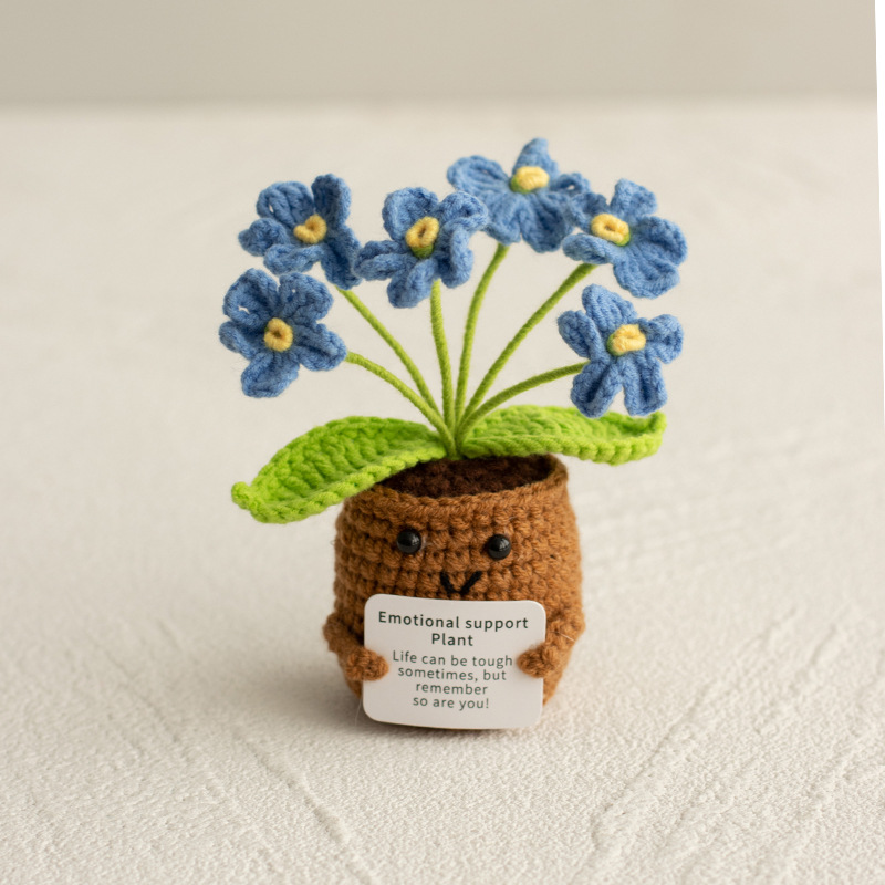 6-head forget-me-not blue