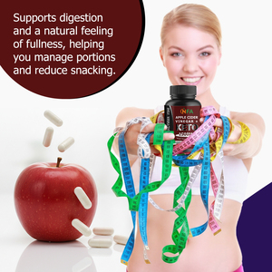 Cápsulas de Vinagre de Sidra de Manzana, Producto OEM en Oferta, Promueve la Sensación de Saciedad, Favorece una Buena Digestión, Ayuda a Silenciar el Ruido de la Comida - Product Image 5