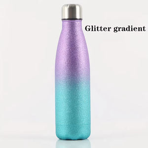 Customized 500ml Portable Thermal Mug Washable <b>Small</b> Mouth Bottle Bottle Car Mug Stainless Steel Insulated Shaped Mug - Product Image 4