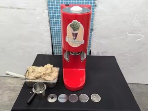 Nhỏ hộ gia đình Máy làm kem Spaghetti EIS add-on cho cà phê cửa hàng và nhà hàng Gelato Máy làm kem - Product Image 4