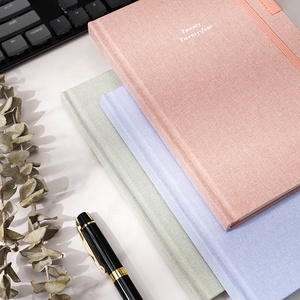 Tissu rose Macaron frais <span class=keywords><strong>2023</strong></span> avec couverture rigide mousseuse pour journal intime <span class=keywords><strong>2023</strong></span> Business Back School Diary - Product Image 4
