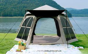 Tenda Modulare Espandibile Mingrui Horizon 2.0 in Alluminio per <span class=keywords><strong>Campeggio</strong></span> Esterno, Quattro Stagioni, Una Camera <span class=keywords><strong>da</strong></span> Letto - Product Image 2