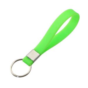 Moule en silicone pour bracelet porte-clés lumineux, porte-clés en caoutchouc avec logo personnalisé, bracelet porte-clés lumineux dans le noir - Product Image 2