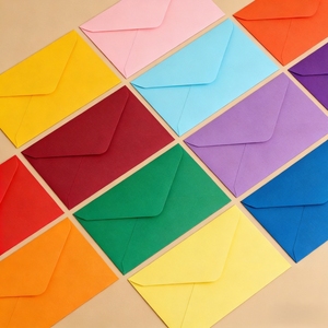 Sobres Personalizados al por Mayor, Sobres para Tarjetas Personalizadas, Sobres de Papel Artístico Coloridos con Tamaños Variados - Product Image 1