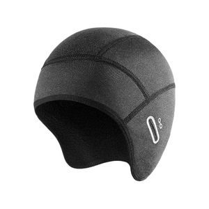 Motorcycle Helmet Liner Fleece Lined Warm Cap For Cycling Running Skiing Hiking Mountaineering Camping Adult Solid Color - Product Image 1