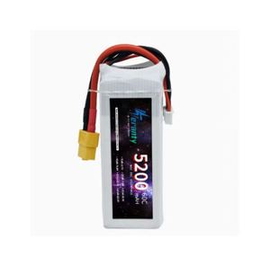 Batterie au lithium rechargeable de qualité B avec légèrement de défauts, 4S 14,8 V 5200 mAh 60C, taux de décharge élevé, pour modèle de voiture ou bateau RC - Product Image 4