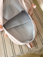 Nouveau Sac à Dos Transparent en PVC Grande Capacité avec Oreilles de Chat et Motif Fraise, Idéal pour l'École et les Étudiants - Collection Été 2026