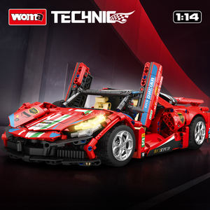 WOMA TOYS C0921 OEM ODM <span class=keywords><strong>Auto</strong></span> Sportiva <span class=keywords><strong>Tecnica</strong></span> a Piccole Particelle 1:14 Accessorio STEM Blocchi da Costruzione <span class=keywords><strong>Auto</strong></span> Giocattolo per Bambini MOC - Product Image 4