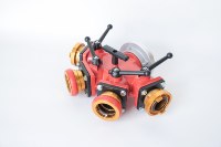 Nouveau Diviseur d'Eau Haute Pression en Aluminium pour Tuyau d'Incendie 2/3 Voies