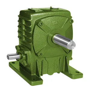 Gusseisen Getriebe Kupfer Schnecken getriebe WPA120 Übersetzungs verhältnis Abtriebs welle 45mm Untersetzung getriebe