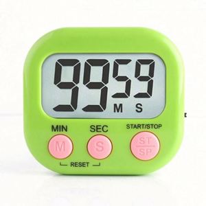 Minuteur de cuisine RAYBIN en plastique écologique avec écran LCD, compte à rebours, alarme sonore et aimant - Product Image 3