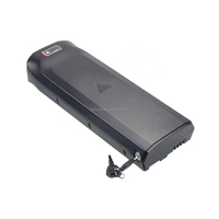 Batterie de vélo électrique au lithium-ion pour porte-bagages arrière 36V 10.4Ah 12Ah 14Ah 13AH 15AH 20AH pour vélo électrique à porte-bagages arrière