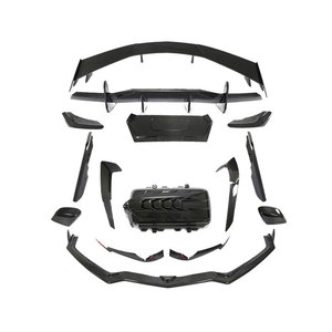 Kits complets de carrosserie en fibre de carbone pour Chevrolet <span class=keywords><strong>Corvette</strong></span> C8 mods 2020-2021 Auto Parts - Product Image 5
