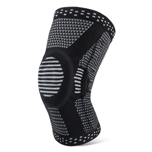 Patella jel pedleri ile profesyonel tıbbi naylon diz koruma <span class=keywords><strong>Brace</strong></span> kaymaz tasarım tarama ve spor için sıkıştırma desteği - Product Image 6