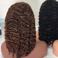 SDD Cabello Humano Virgen Vietnamita Remy Rizado HD Completo para Peluca con Pelo de Bebé, Sin Pegamento, Largo, Venta al por Mayor