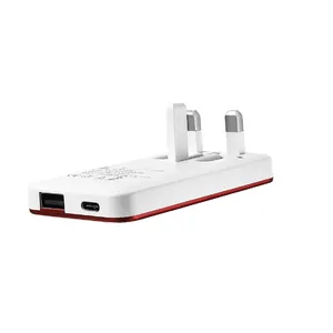 UK faltbar Typ c Smart Plug USB c schlank PD Reise adapter 18w für Apple ultra dünne USB-Schnell ladung für iPhone