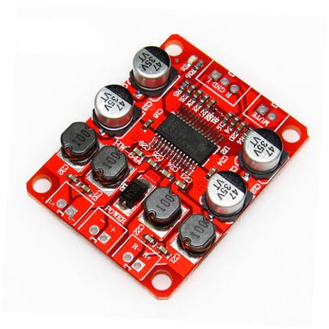 DC 12V TPA3110 TPA3110D2 Digital Power Amplifier Module 2x15W Dual Channel Stereo DIY Speaker Amplifier Electronics Design PCB