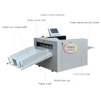 Machine à plier le papier numérique automatique de qualité supérieure 338, machine à plier le papier manuelle de qualité supérieure