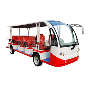 Powerful Sightseeing Bus <b>Transportation</b> Multi-Row Closed Electric Sightseeing Bus for Factory-Direct Sales Scenic Area - Product Image 4