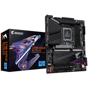 ดั้งเดิมมาเธอร์บอร์ดเดสก์ท็อปแบบกล่องสำหรับกิกะไบต์ <span class=keywords><strong>Z790</strong></span> AORUS Elite AX - Product Image 1
