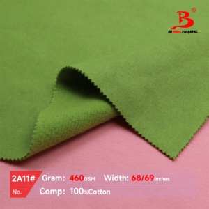 460gsm 360gsm nặng 100cotton pháp Terry <span class=keywords><strong>Fleece</strong></span> vải với chải lại <span class=keywords><strong>Fleece</strong></span> vải cho Hoodie - Product Image 2