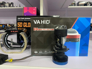 Lâmpada <span class=keywords><strong>LED</strong></span> H4 Super Brilhante com Mini Lente Q6 Pro Q7 Série 48W-65W 4900LM 6000K 12V Alumínio Aeronáutico Farol Automotivo PROMOÇÃO IMPERDÍVEL - Product Image 5