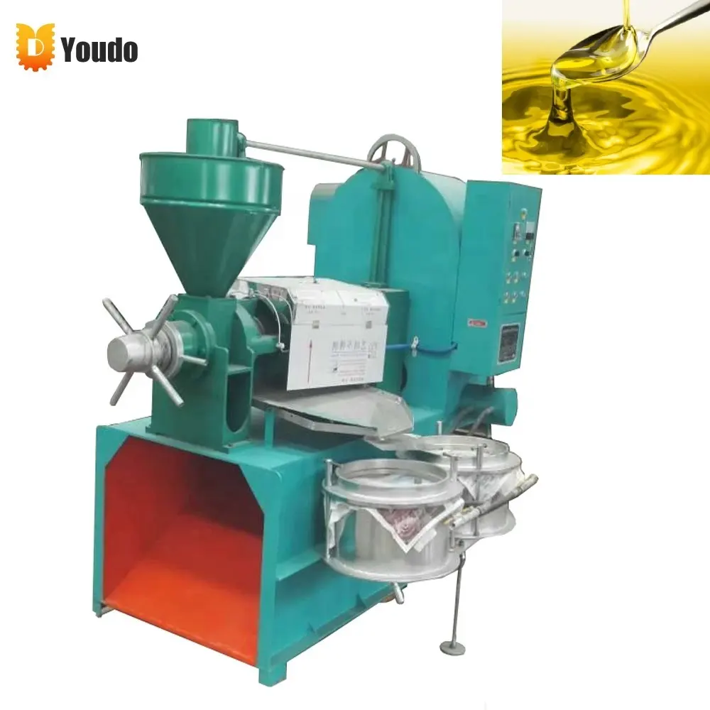 Industrial Automatic Electric Commercial Use Bitter Almond Groundnut Oil Extraction Cooking Oil Press Machine For Malaysia Trade
