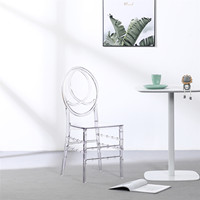 Usine hôtel Polycarbonate plastique événement acrylique célébration mariée mariage Transparent résine clair Phoenix chaises pour événements