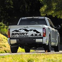 1 Paire d'autocollants de voiture tout-terrain 4x4 pour Ranger HILUX F150, autocollant graphique en vinyle pour pick-up, montagne, sport