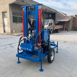 EB-200 Draagbare 100m 150M 200M Diepe Dieselmotor Hydraulische Waterput Boorinstallatie 2025 Vroege Vogel Prijs Fabriek Direct - Product Image 2