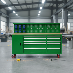 กล่องเครื่องมือเคลื่อนที่ CYD Green Tool Chest พร้อมล้อเลื่อน ลิ้นชักเก็บของสำหรับโรงรถ งานหนัก ซ่อมรถยนต์ รถเข็นเก็บของเคลื่อนที่ รุ่น CAYID-H-1 - Product Image 2
