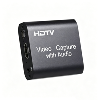 Tarjeta de Captura de Video HDTV 1080p para Transmisión en Vivo y Grabación, Funciona con OBS, PS5, Switch, Xbox, PC, Mac, Plug&Play, VLC, OBS, Amcap