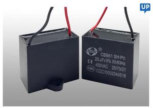 Quạt điện tụ điện cbb61 450V 0.8UF Quạt trần dầu fume cơ điện container phổ cbb61 - Product Image 3