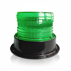 โคมไฟเตือนสีเขียวทรงกระบอกผลิตภัณฑ์พลาสติก LED 12ดวง MS-1112 - Product Image 2