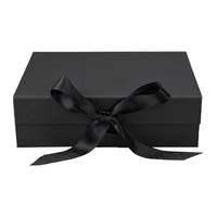 Boîte d'Emballage en Papier Pliable Blanche, à Fermeture Magnétique, avec Ruban, pour Vêtements, Chocolats, Cadeaux et Bijoux, avec Logo Personnalisé