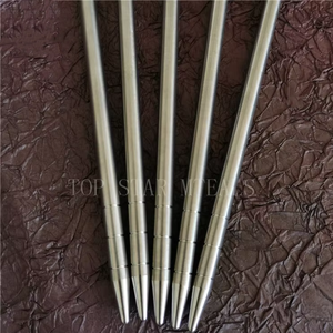 टिस्ट 7x240 मिमी 8x300 मिमी टाइटेनियम टेटेटेस्टनीयम मिश्र धातु भारी शुल्क टेंट दांव शिविर मैदान नाखून जमीन के मैदान के मैदान मैदान के मैदान के लिए - Product Image 2