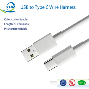 Großhandelspreis 1/2/3M 2,1A USB-Schnellladekabel für Smartphones, USB-Ladegerät, Weiß - Product Image 1